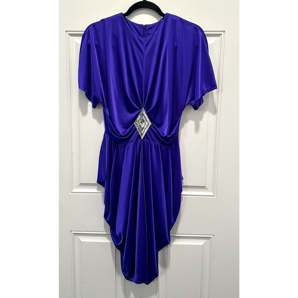 Vintage" FILIGREE "Dynasty Cocktail Party Evening Dress Size S M Classic Dress